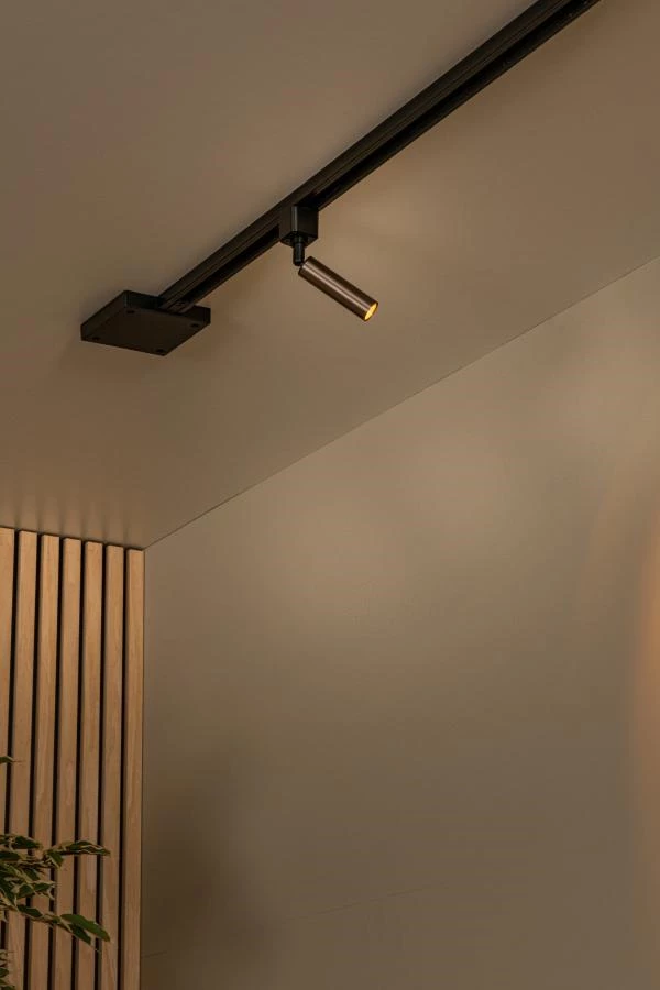 Lucide TRACK KEONI Track spot - 1-circuit Track lighting system - 1xG9- Coffee (Extension) - atmosphere 1